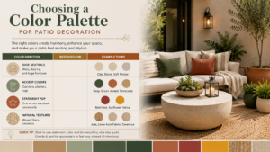 Patio Decoration DecoraDHouse