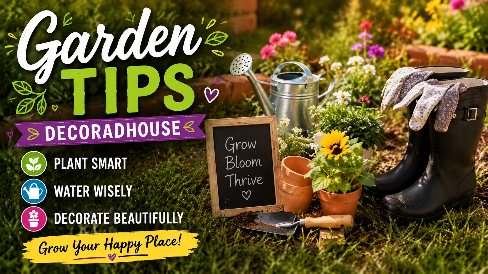 Garden Tips Decoradhouse