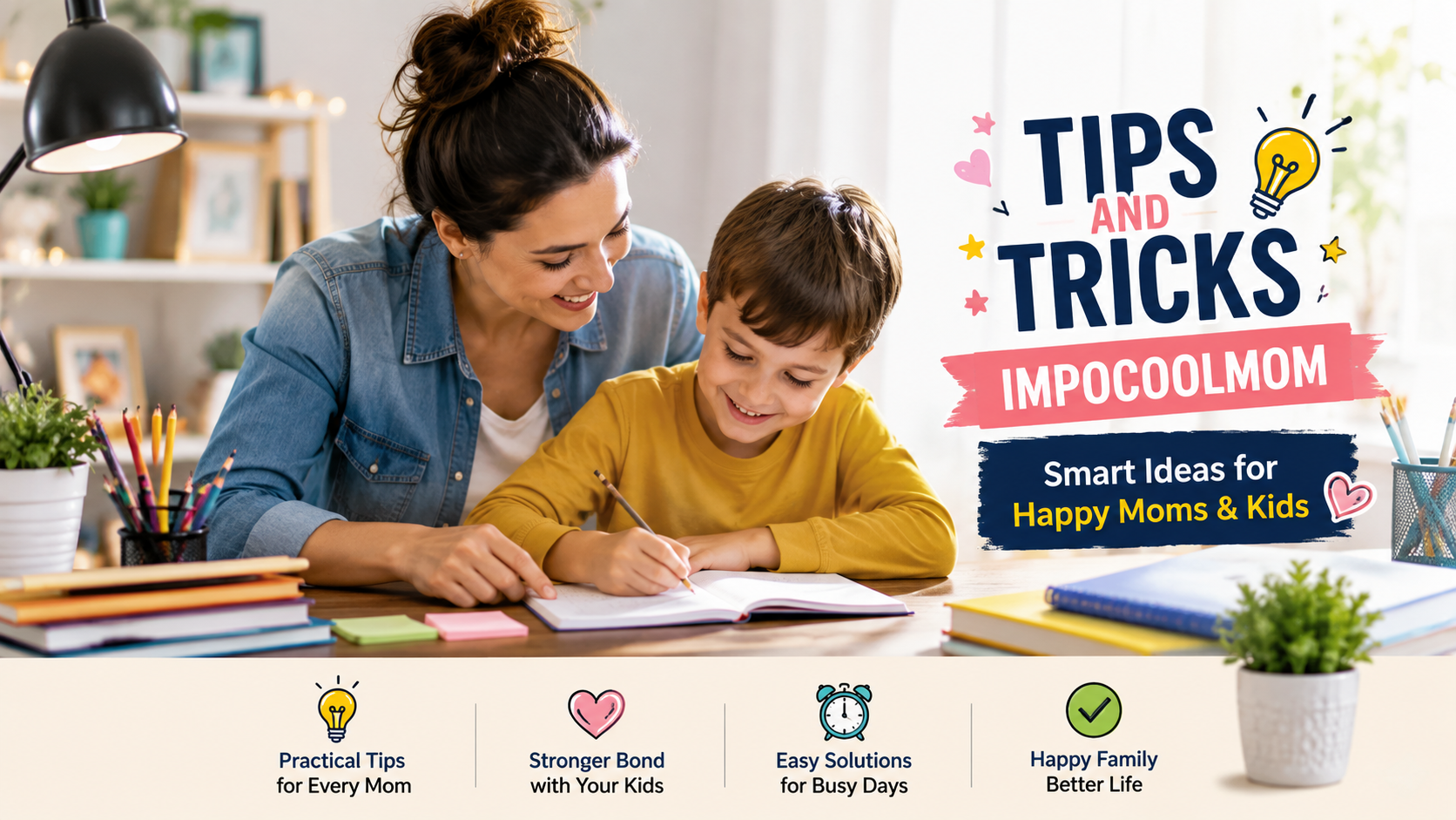 Discover 15 practical Tips and tricks from Impocoolmom for calmer mornings, easier meals, smarter organization, and happier family routines.