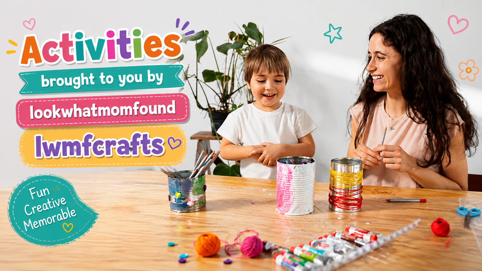 Activities Brought to You by LookWhatMomFound LWMFCrafts