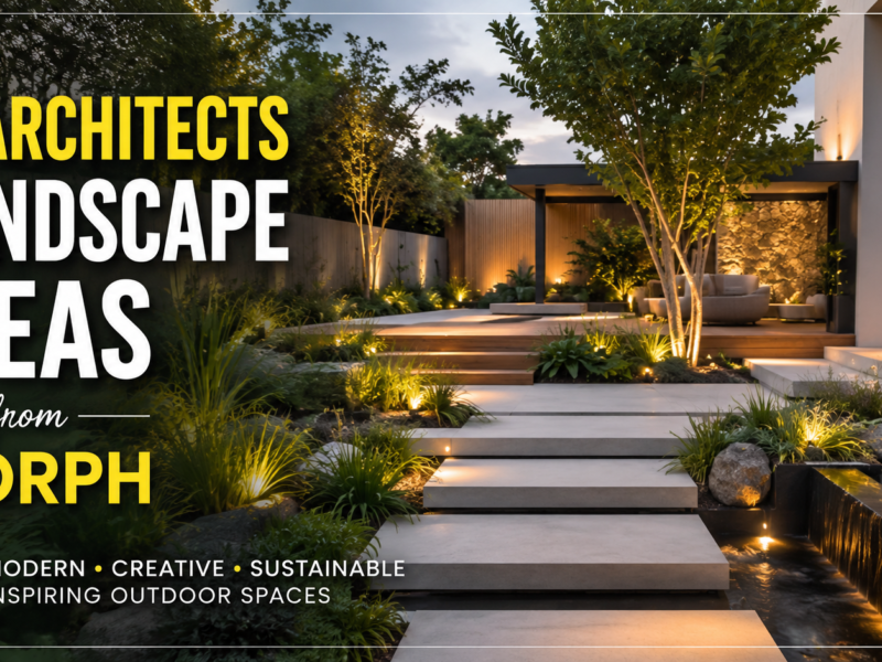 kdarchitects landscape ideas from Morph