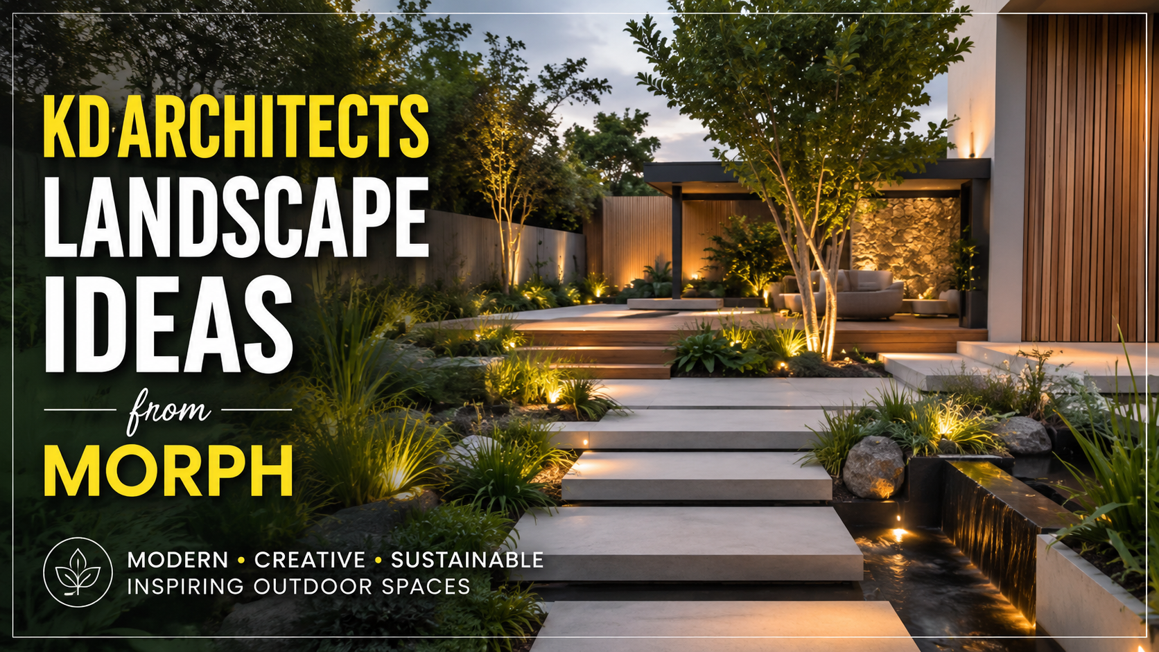 kdarchitects landscape ideas from Morph